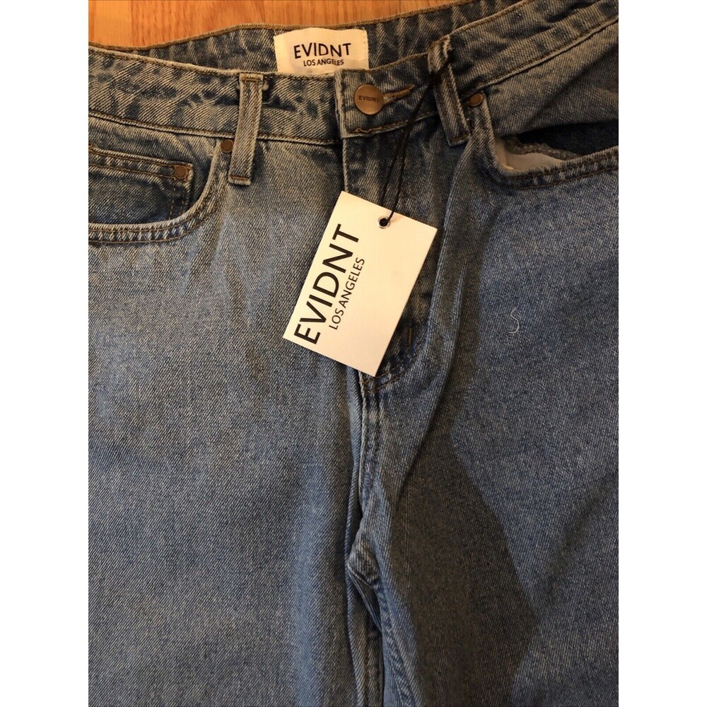 Evidnt Los Angeles Jeans Women's Size 26 Retro VTG Hype NWT 90s Y2K Fray Anthro - Picture 3 of 9